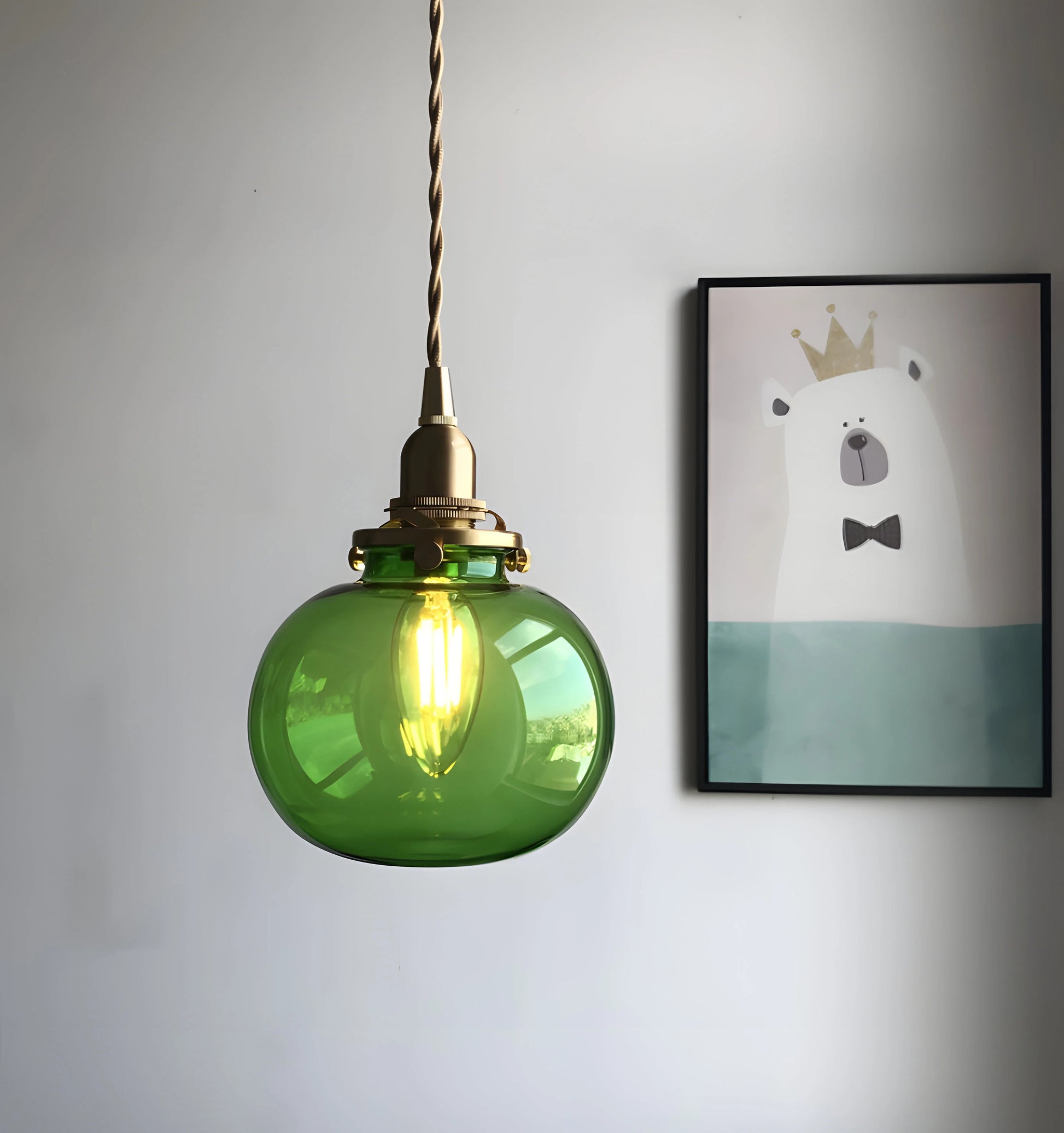 Alice Glass Pendant Light - Auraolight