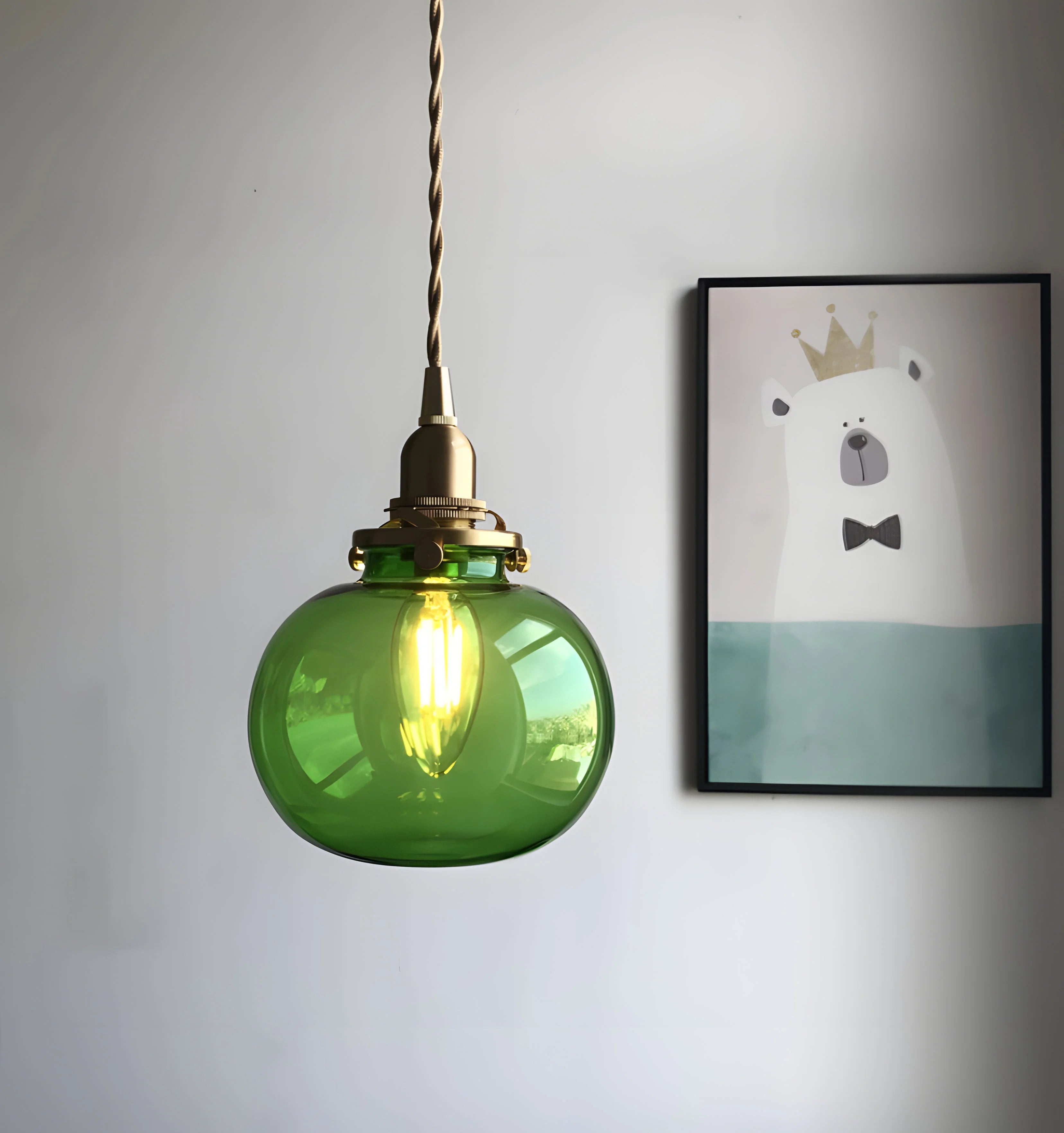 Alice Glass Pendant Light - Auraolight