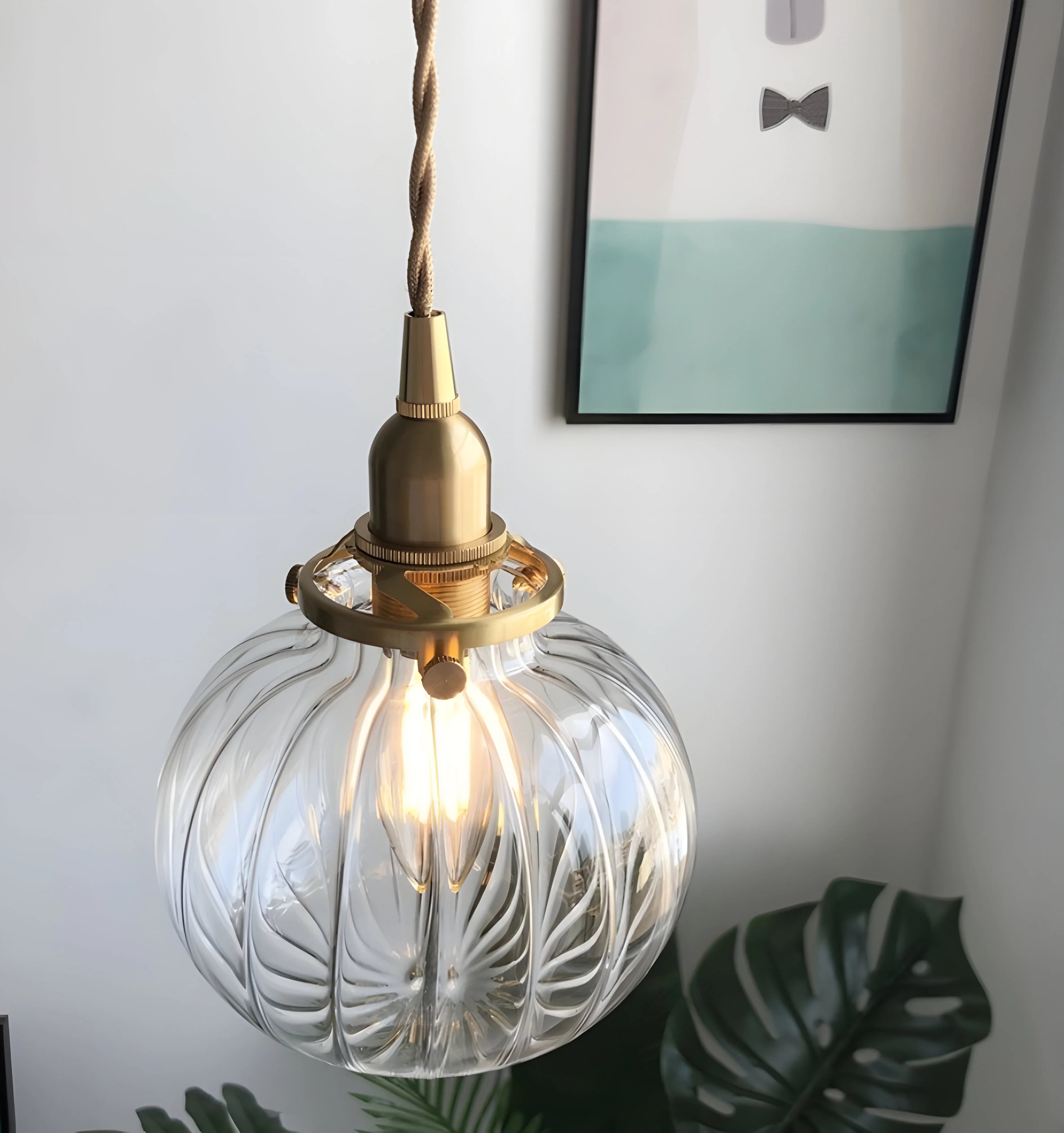 Alice Glass Pendant Light - Auraolight