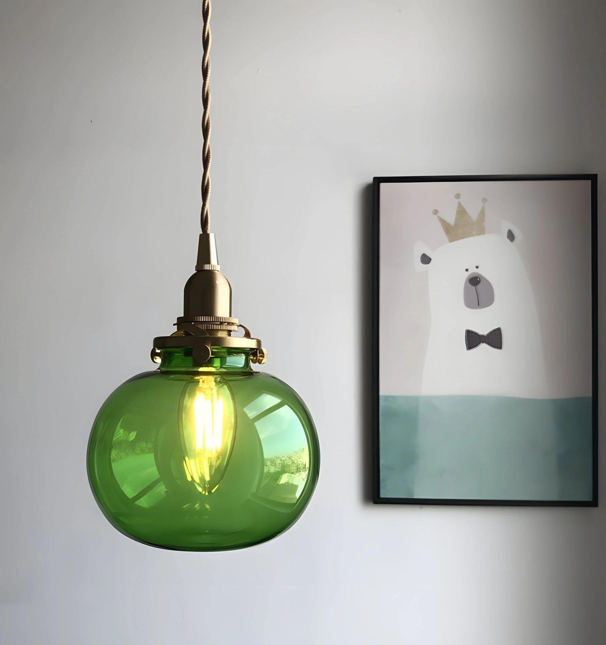 Alice Glass Pendant Light - Auraolight