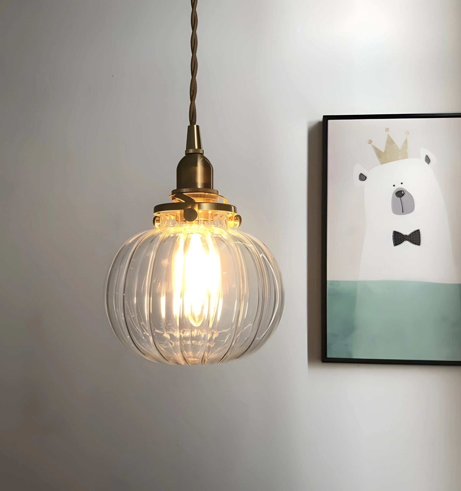 Alice Glass Pendant Light - Auraolight