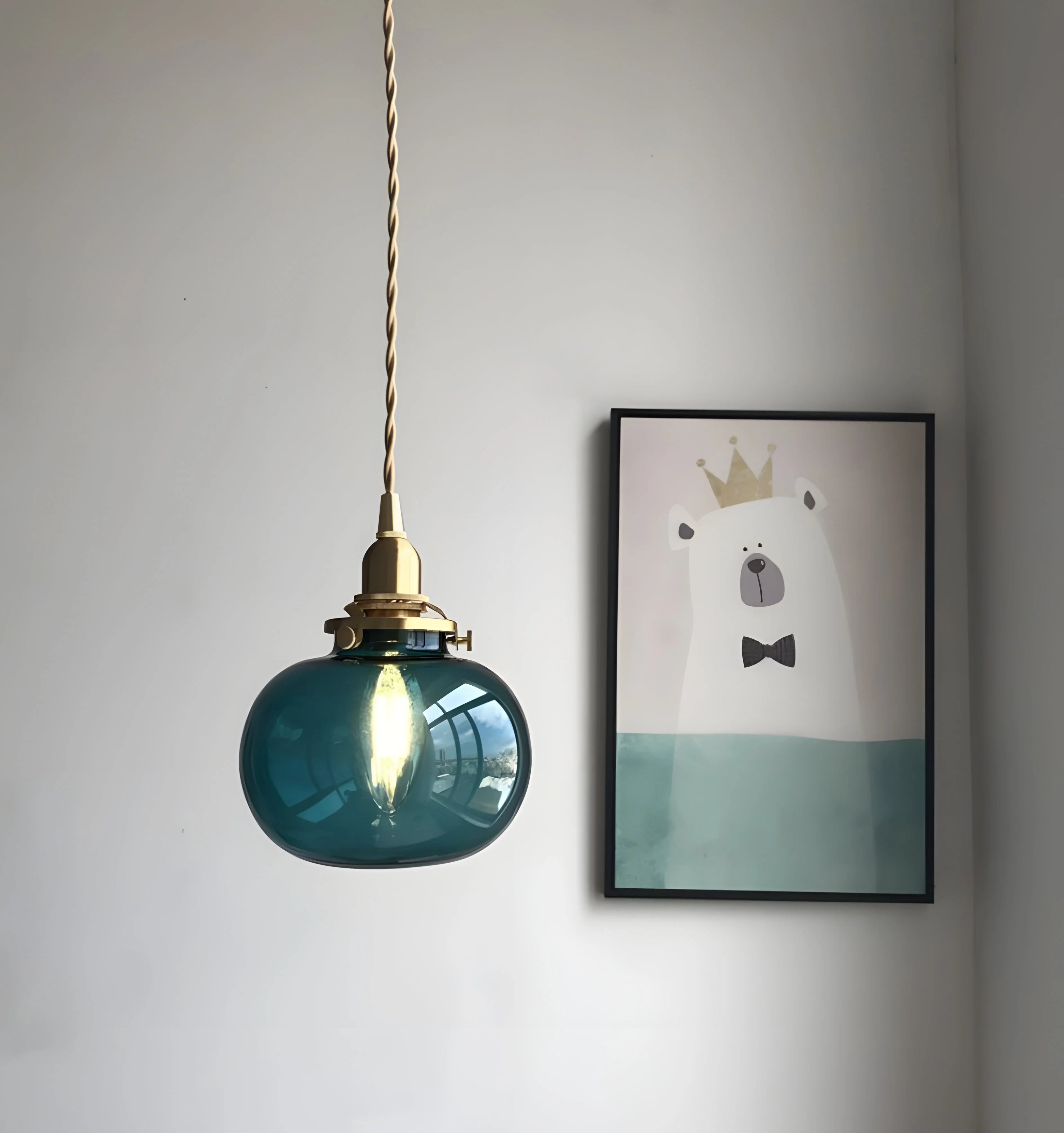 Alice Glass Pendant Light - Auraolight