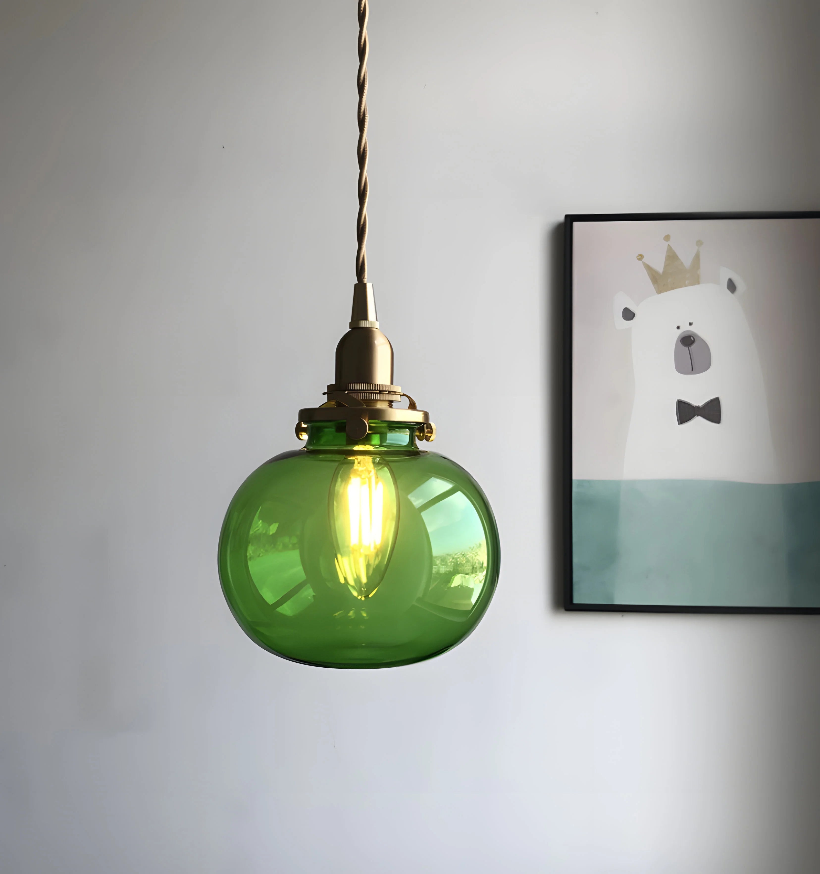 Alice Glass Pendant Light - Auraolight