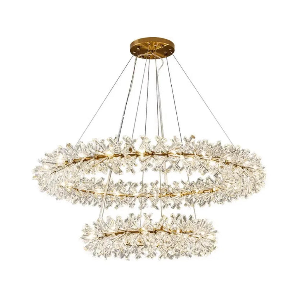 Anna Crystal Chandelier - Auraolight