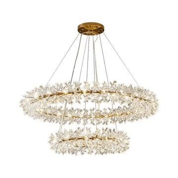Anna Crystal Chandelier - Auraolight