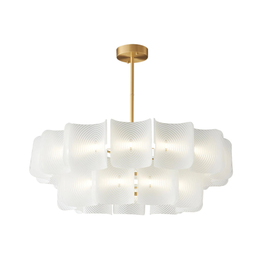 Carlos Ripple Chandelier - Auraolight