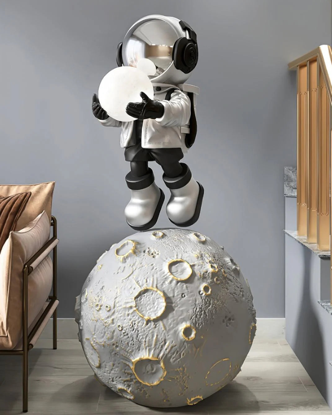 Diver Astronaut Floor Lamp - Auraolight
