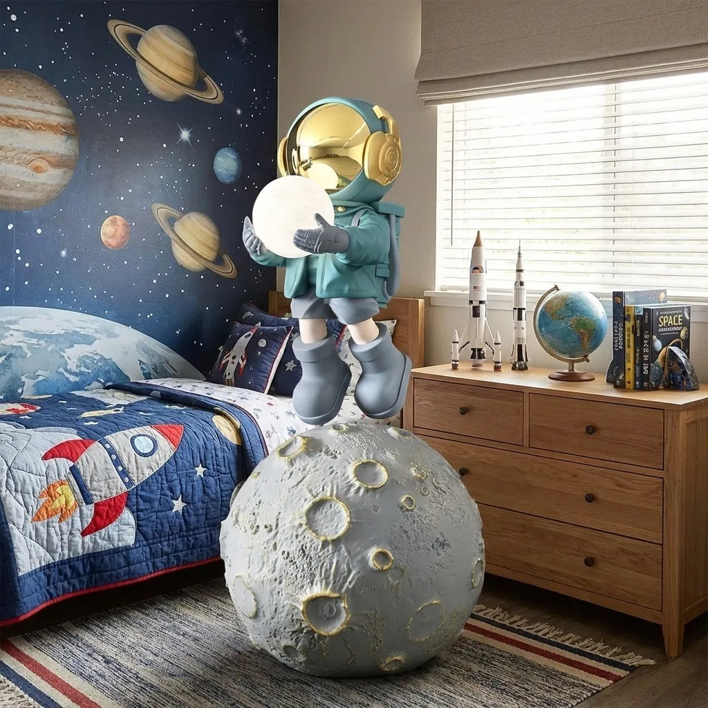 Diver Astronaut Floor Lamp