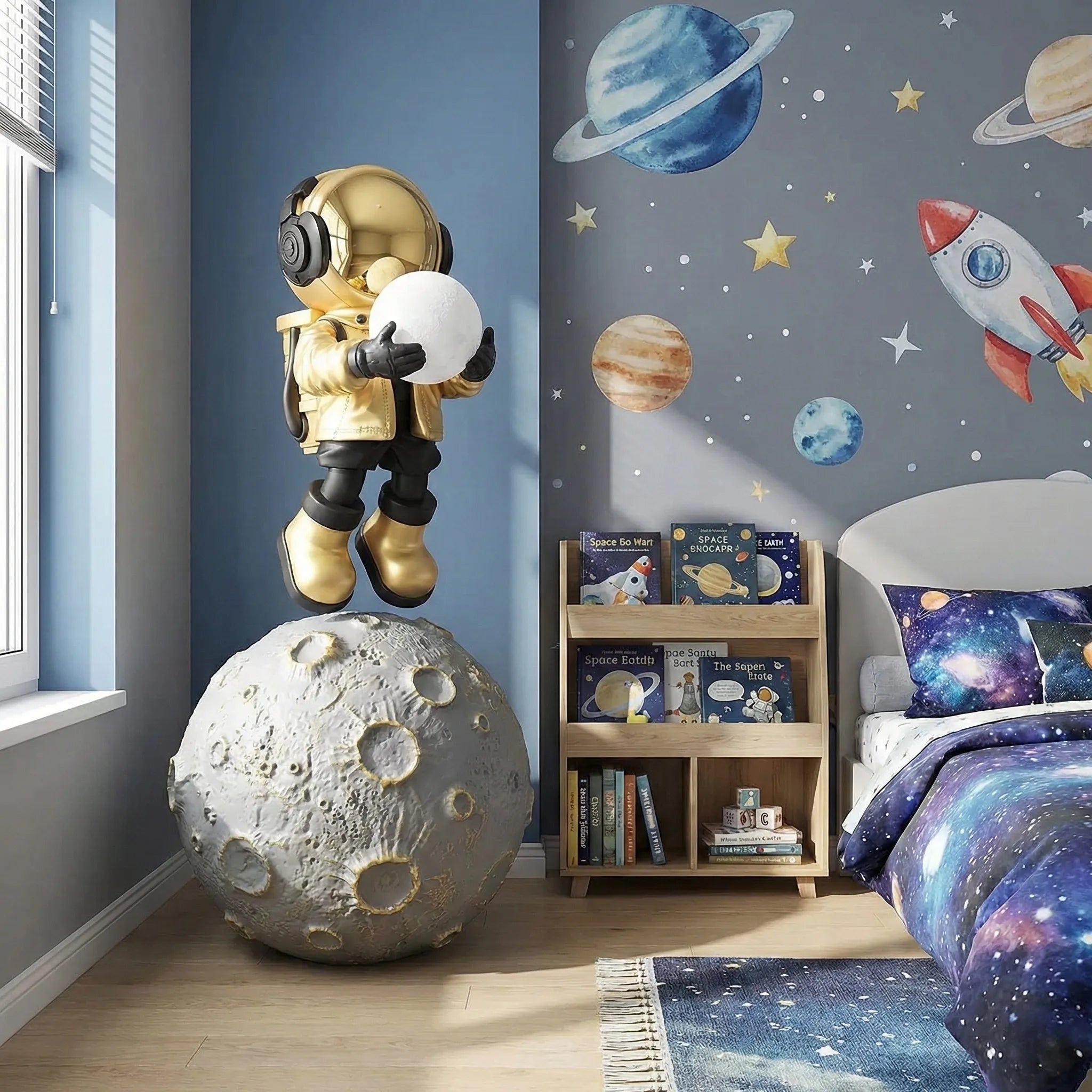 Diver Astronaut Floor Lamp