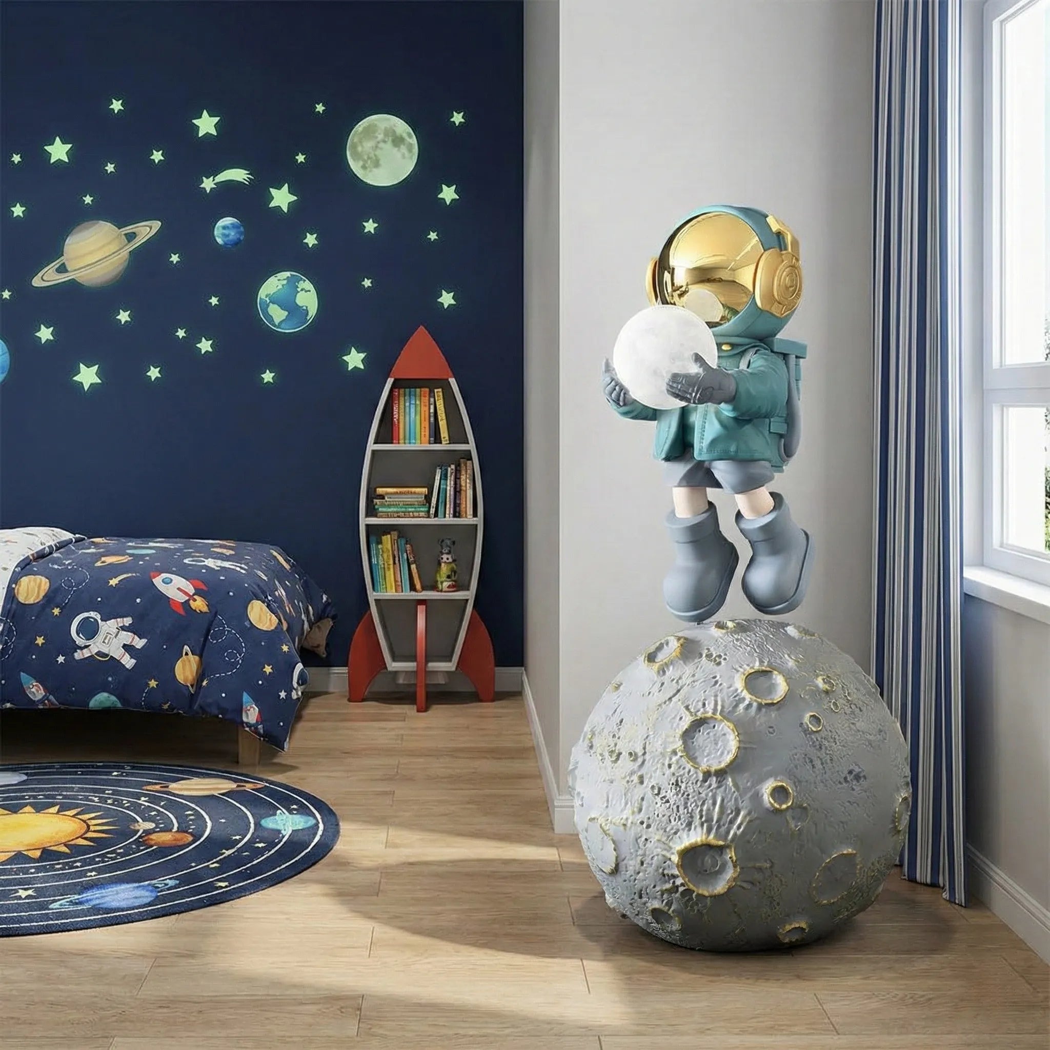 Diver Astronaut Floor Lamp