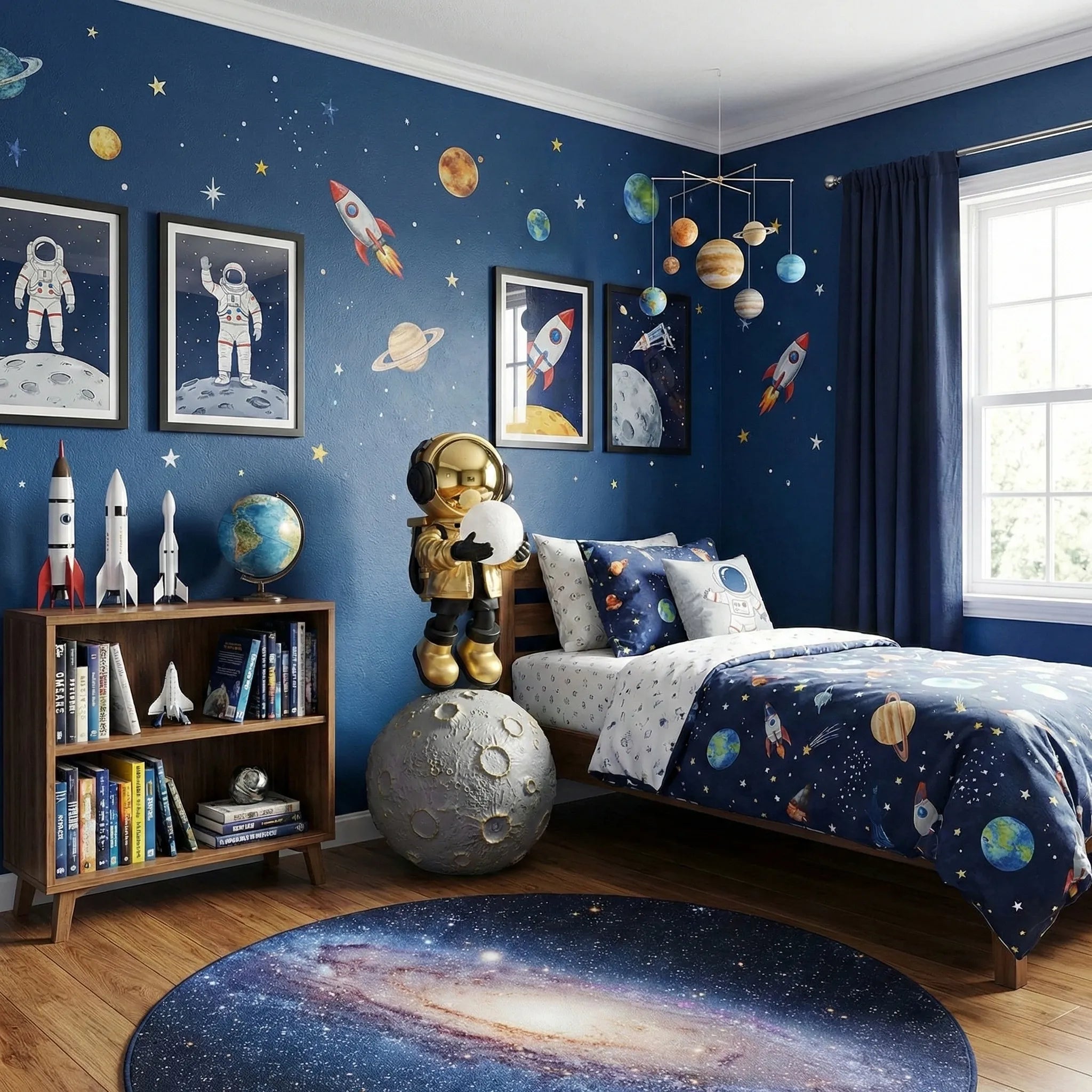 Diver Astronaut Floor Lamp