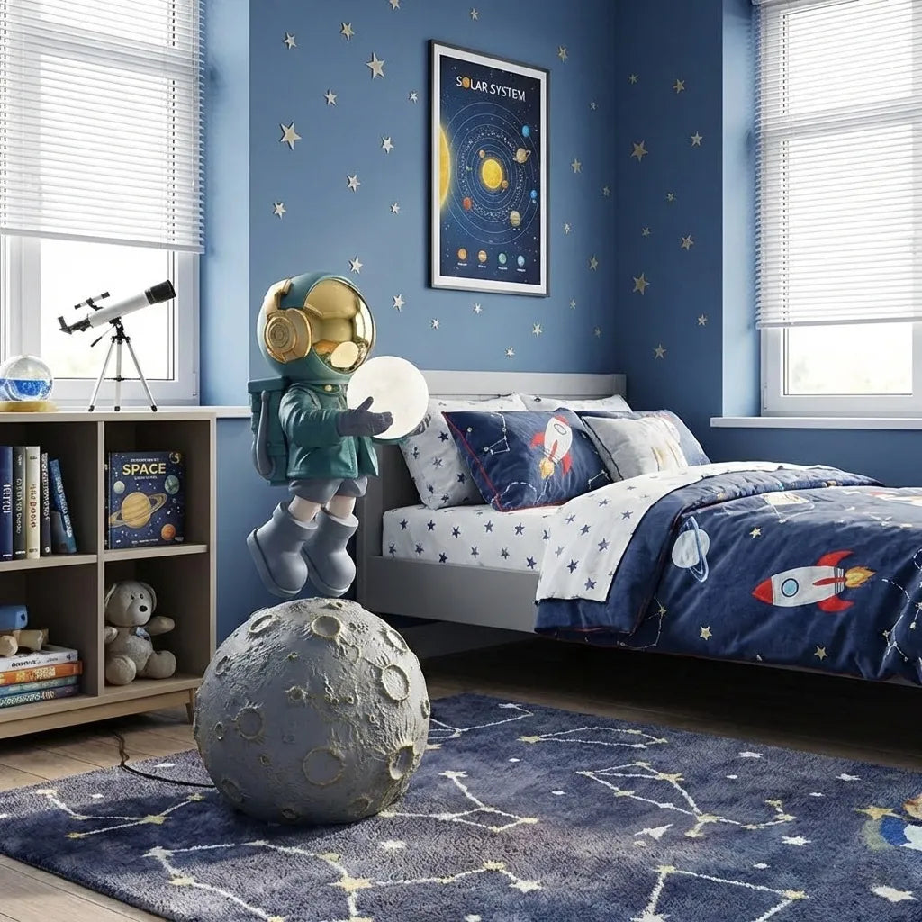Diver Astronaut Floor Lamp