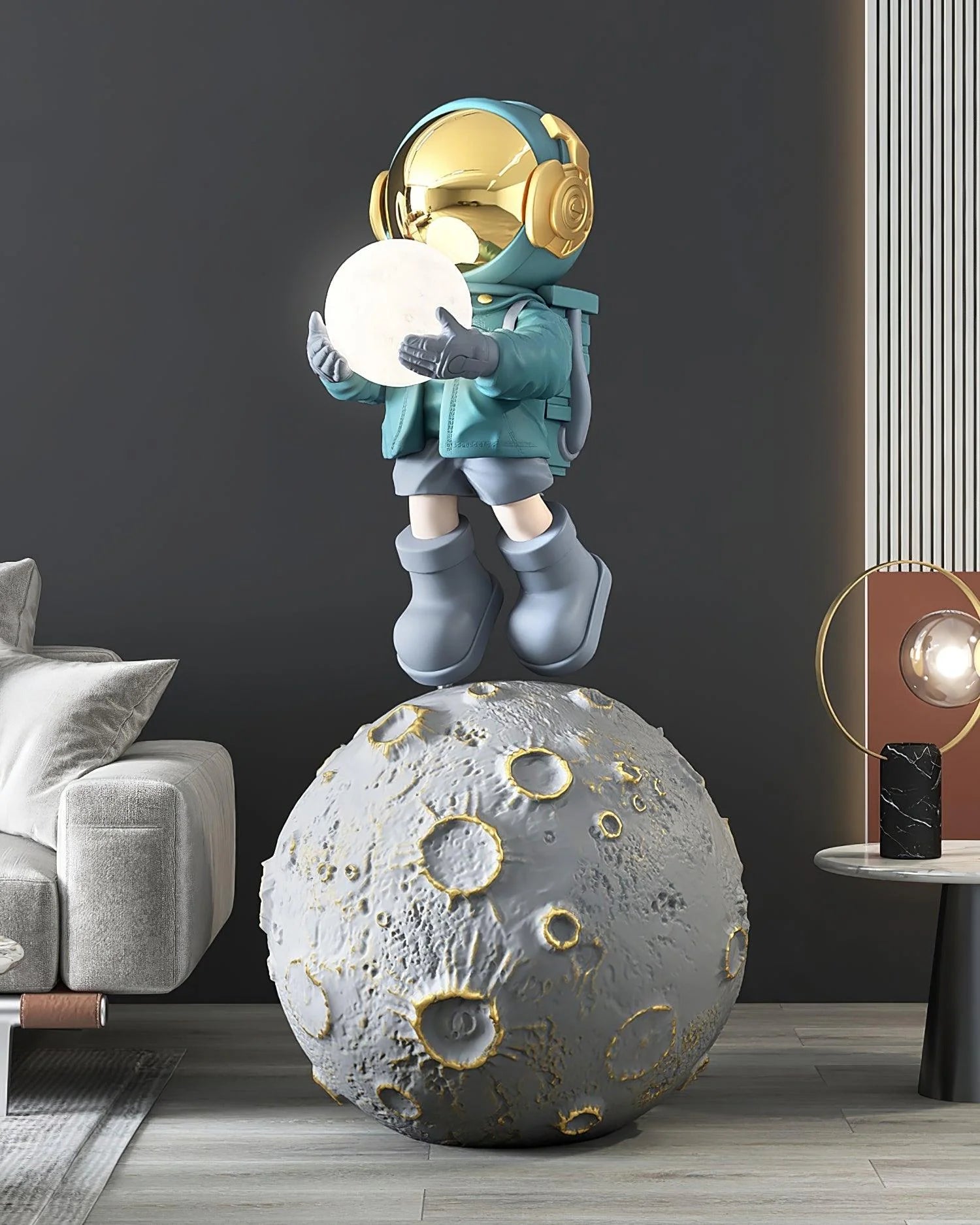 Diver Astronaut Floor Lamp - Auraolight