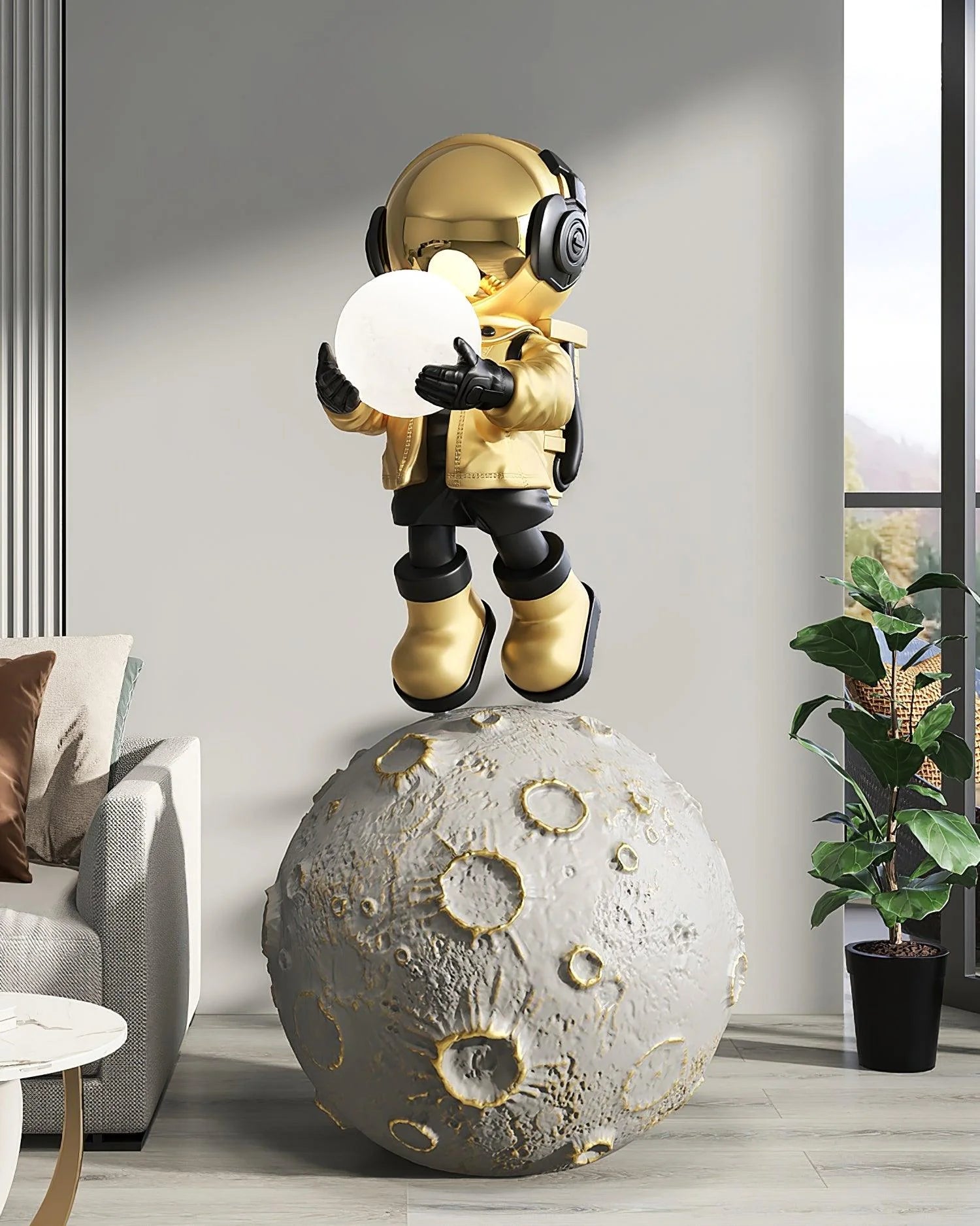 Diver Astronaut Floor Lamp - Auraolight