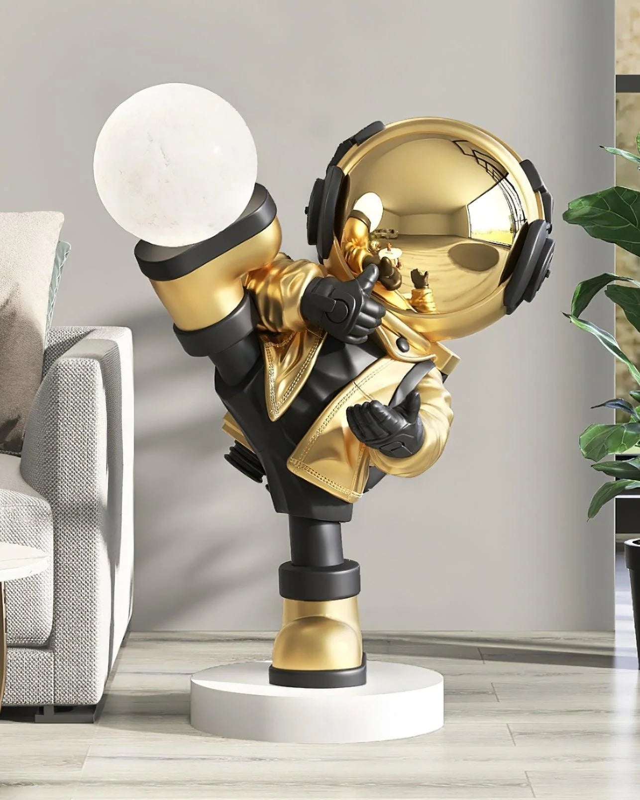 Effort Astronaut Floor Lamp - Auraolight