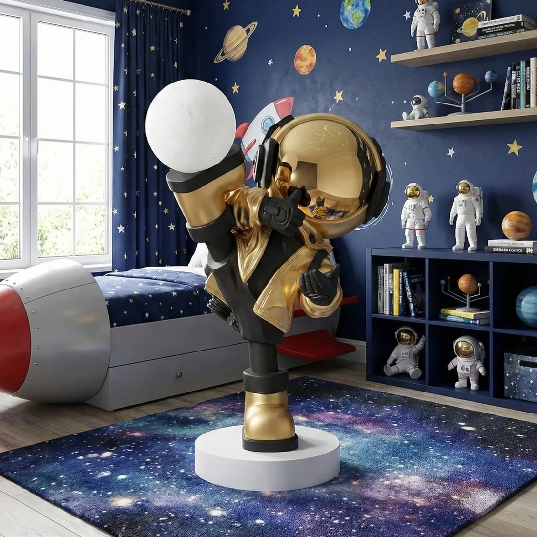 Effort Astronaut Floor Lamp - Auraolight