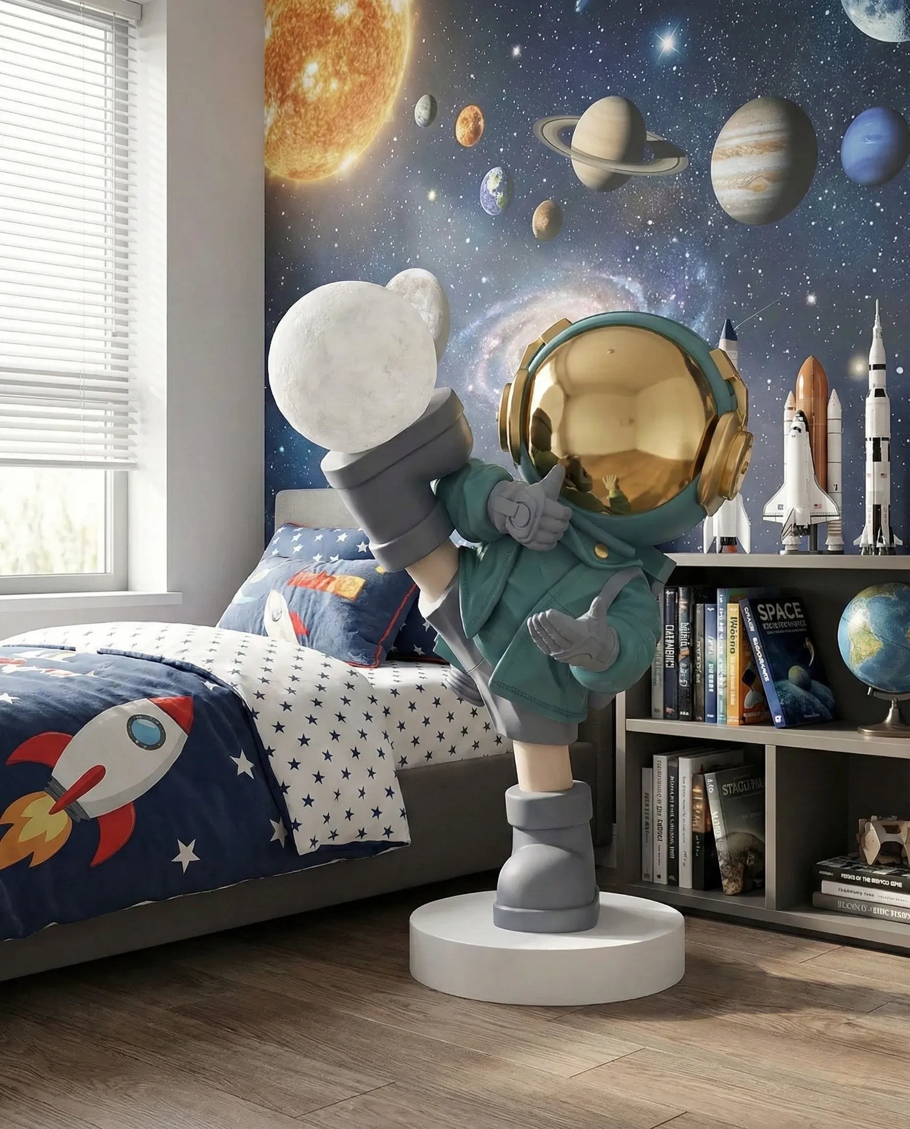 Effort Astronaut Floor Lamp