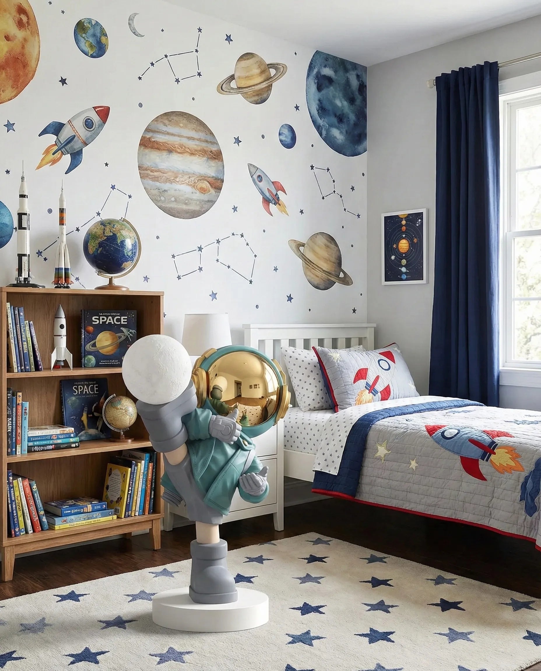 Effort Astronaut Floor Lamp