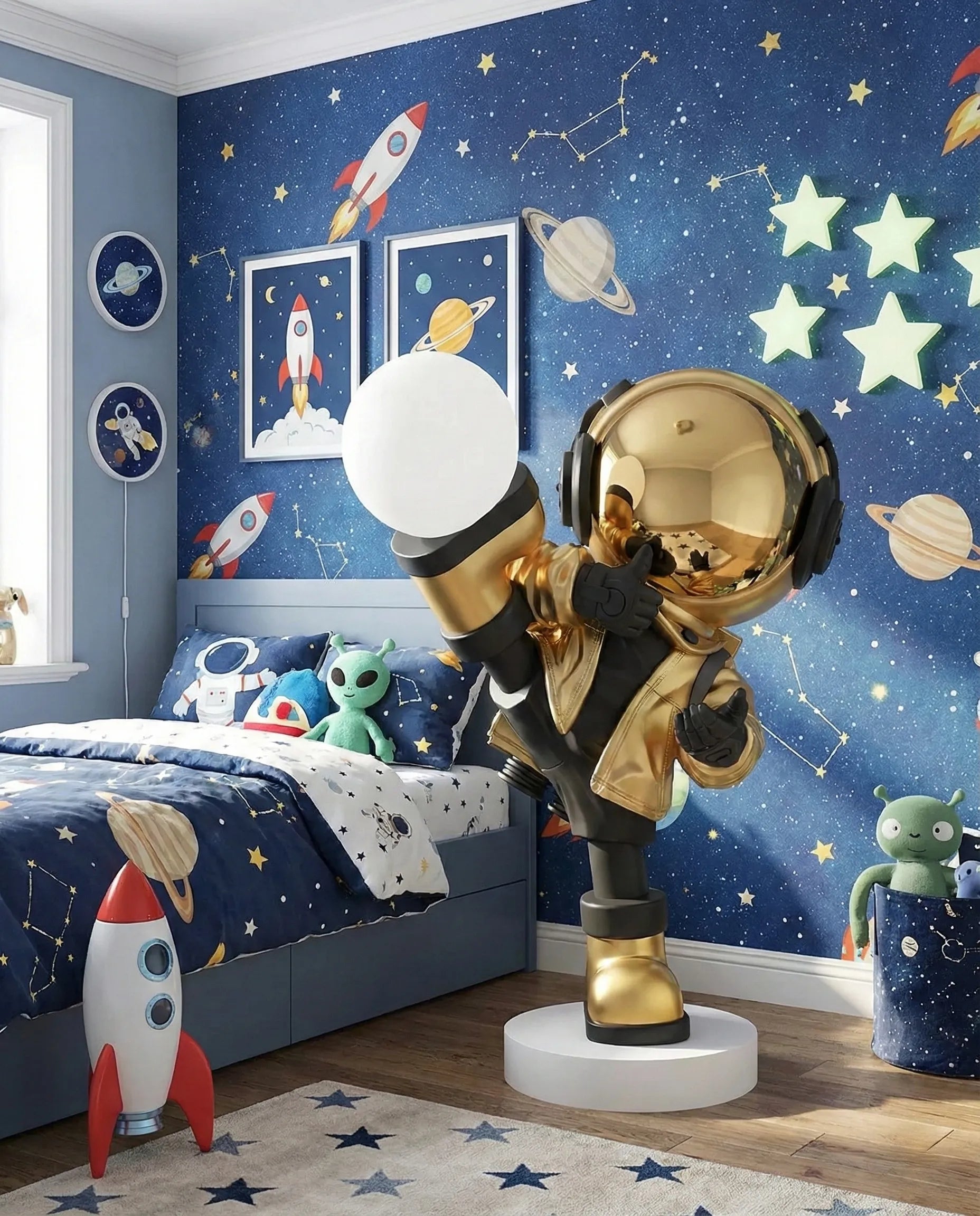 Effort Astronaut Floor Lamp