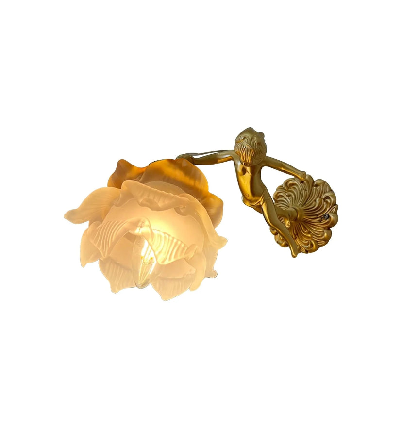 Flying Angel Brass Wall Light - Auraolight