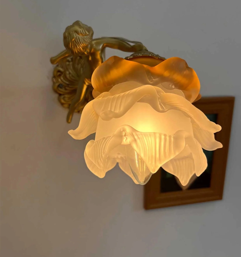 Flying Angel Brass Wall Light - Auraolight