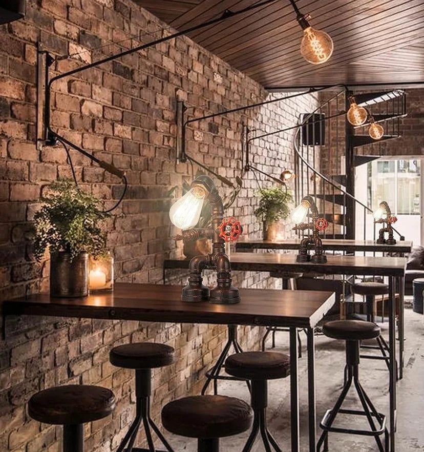 Robot Pipe Table Lamp - Auraolight