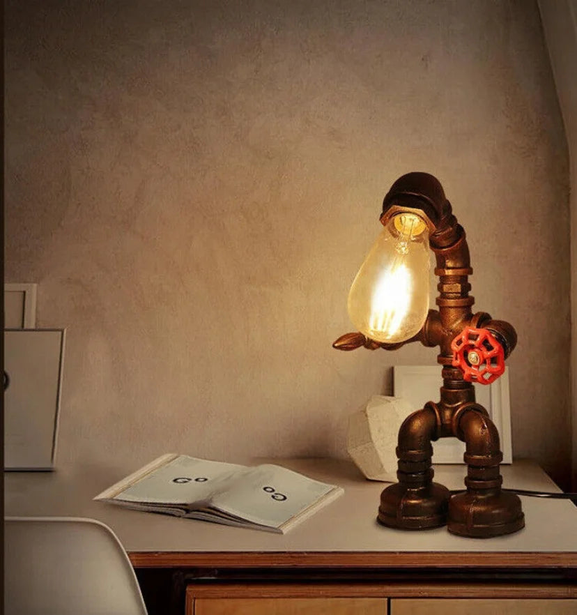 Robot Pipe Table Lamp - Auraolight