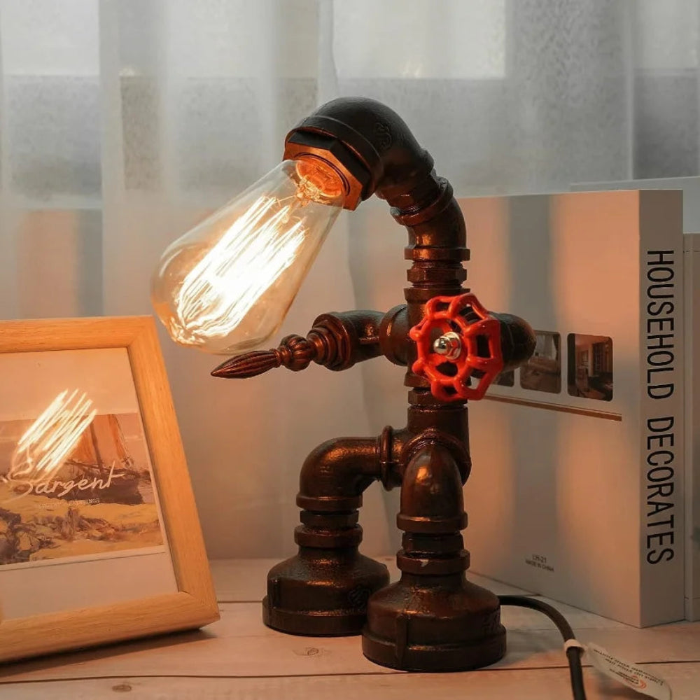 Robot Pipe Table Lamp - Auraolight