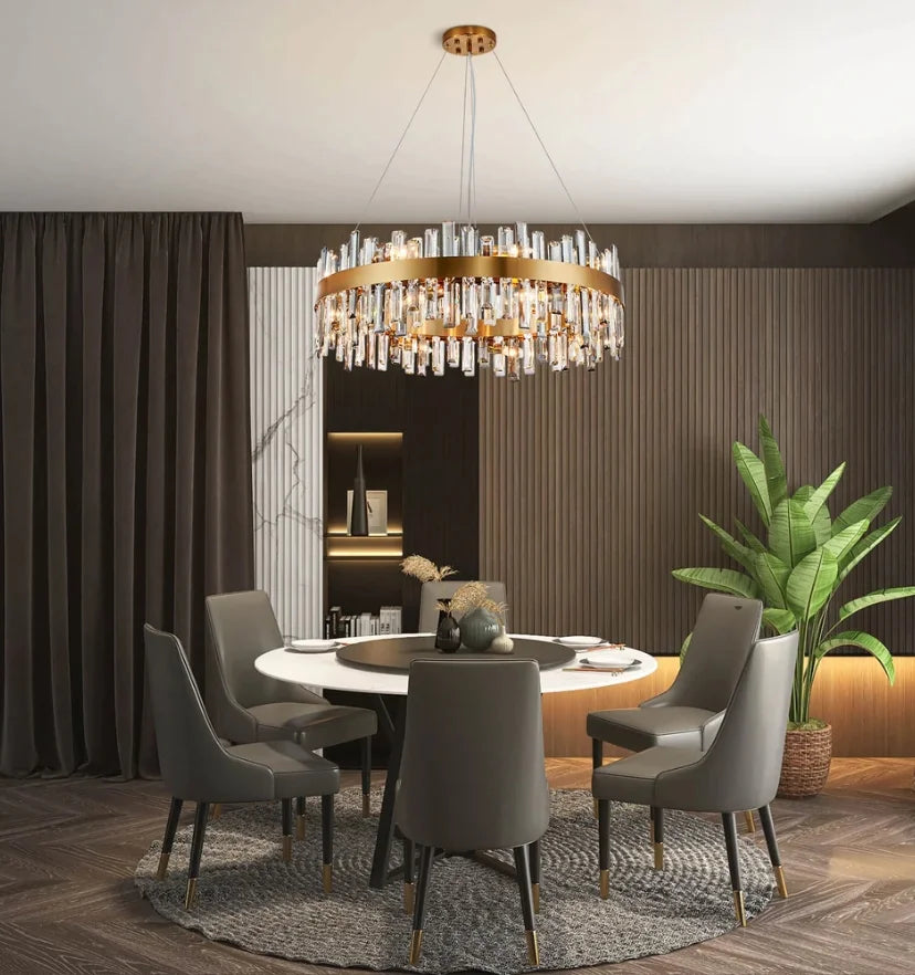 Kate Royal Crystal Chandelier - Auraolight