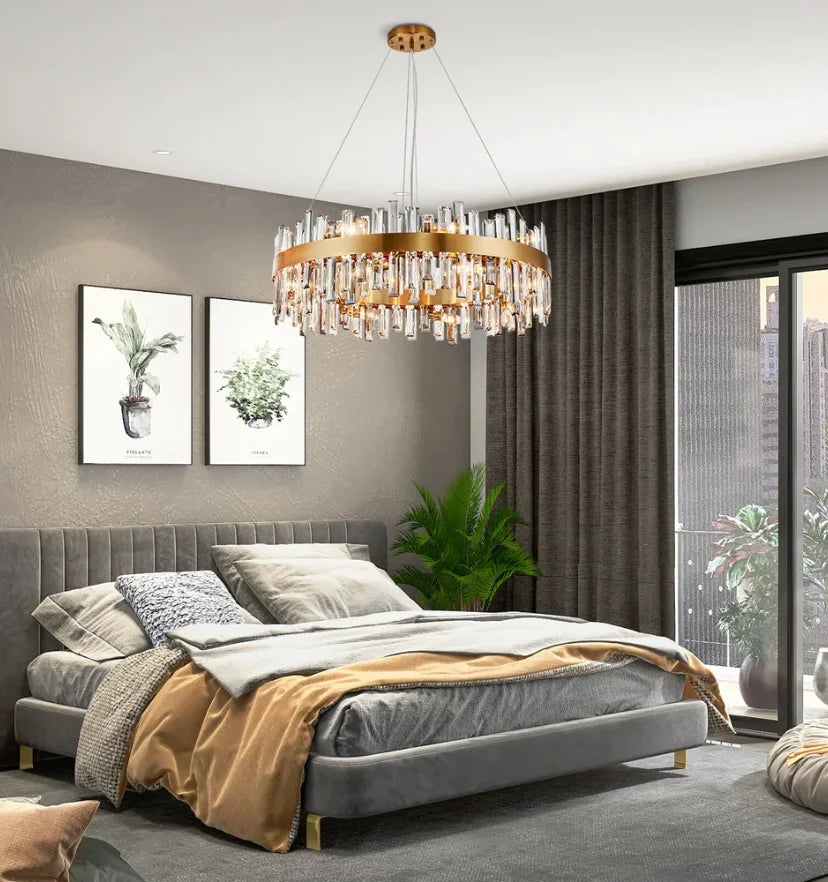 Kate Royal Crystal Chandelier - Auraolight
