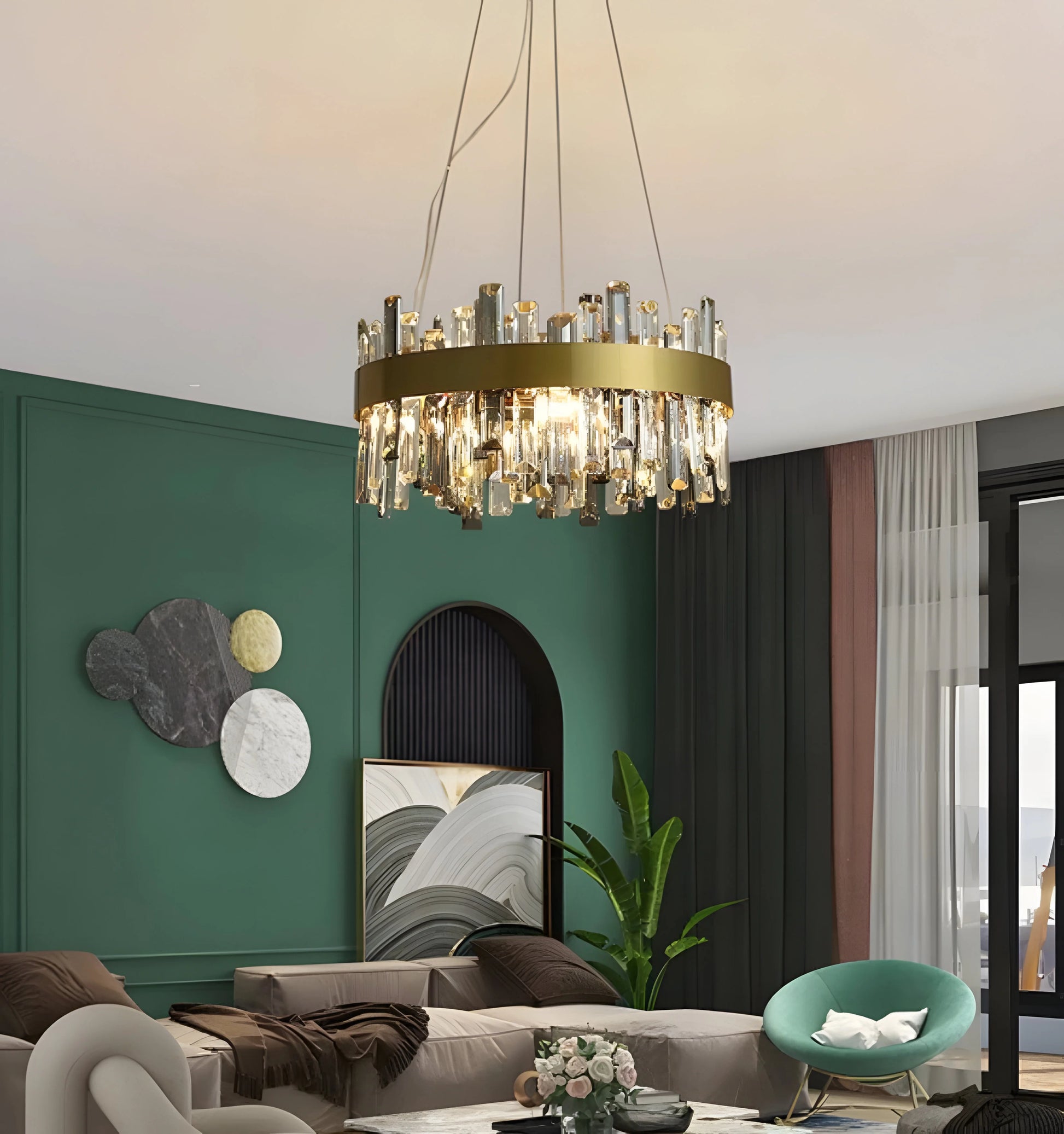 Kate Royal Crystal Chandelier - Auraolight