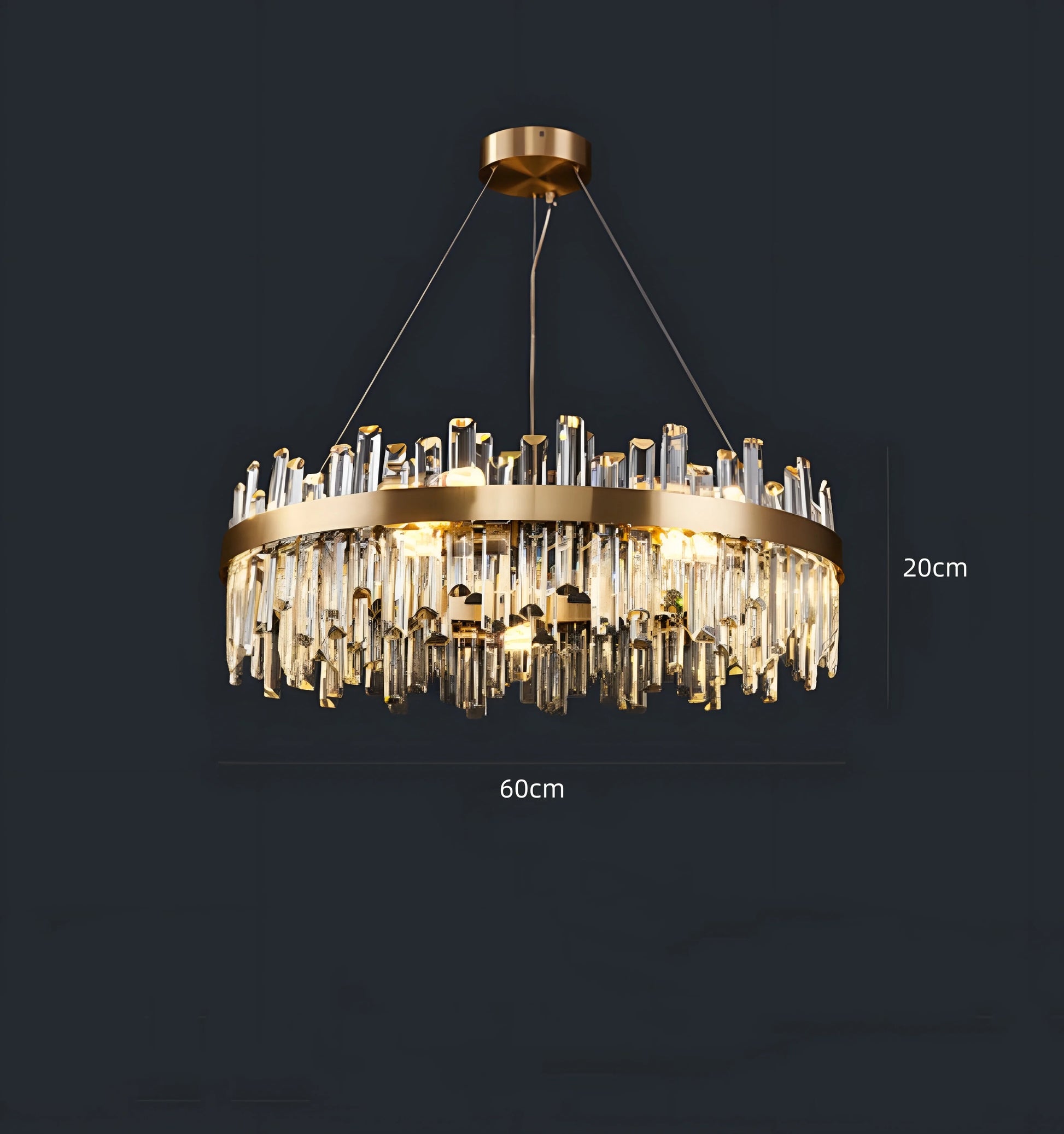 Kate Royal Crystal Chandelier - Auraolight