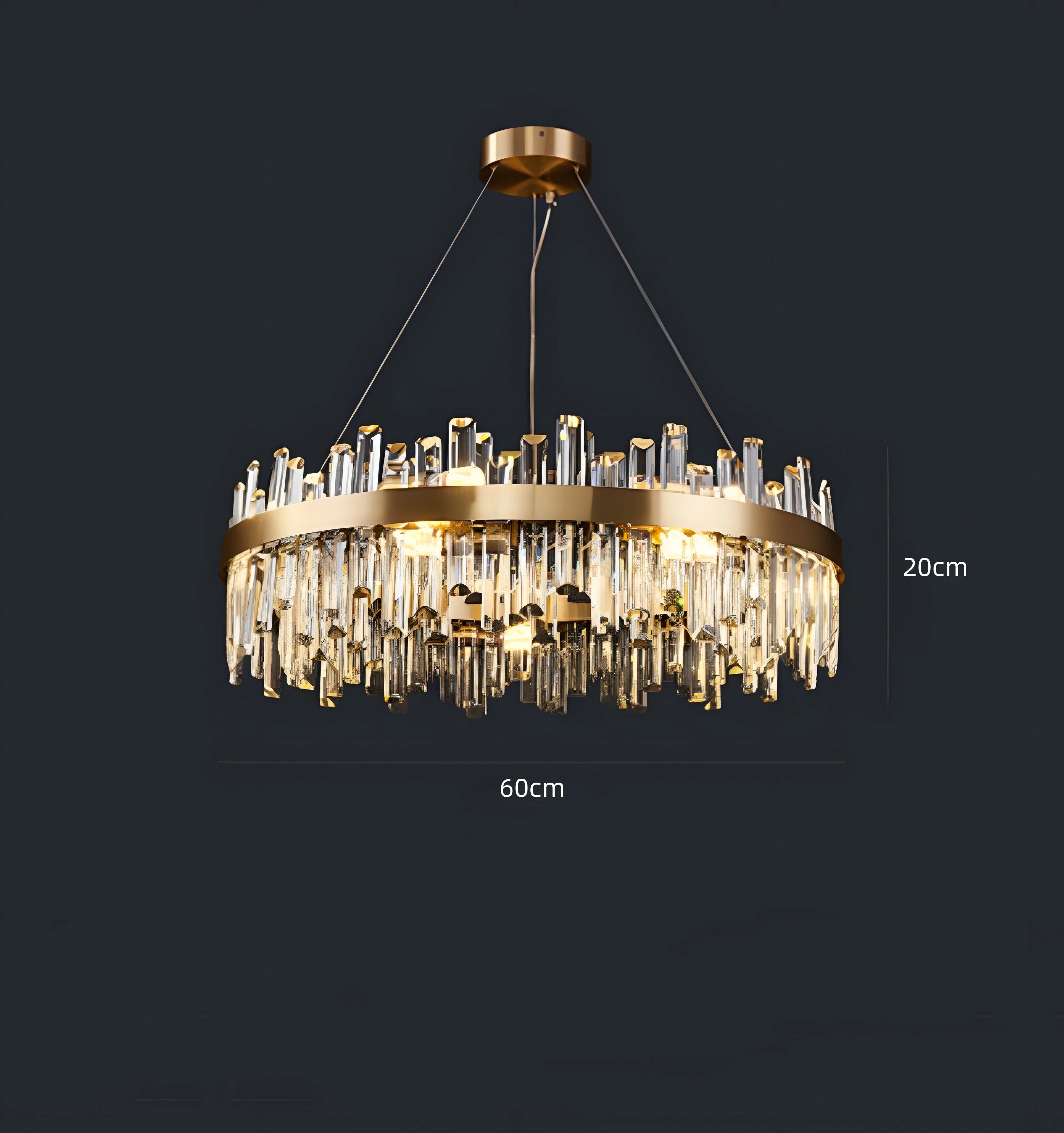 Kate Royal Crystal Chandelier - Auraolight