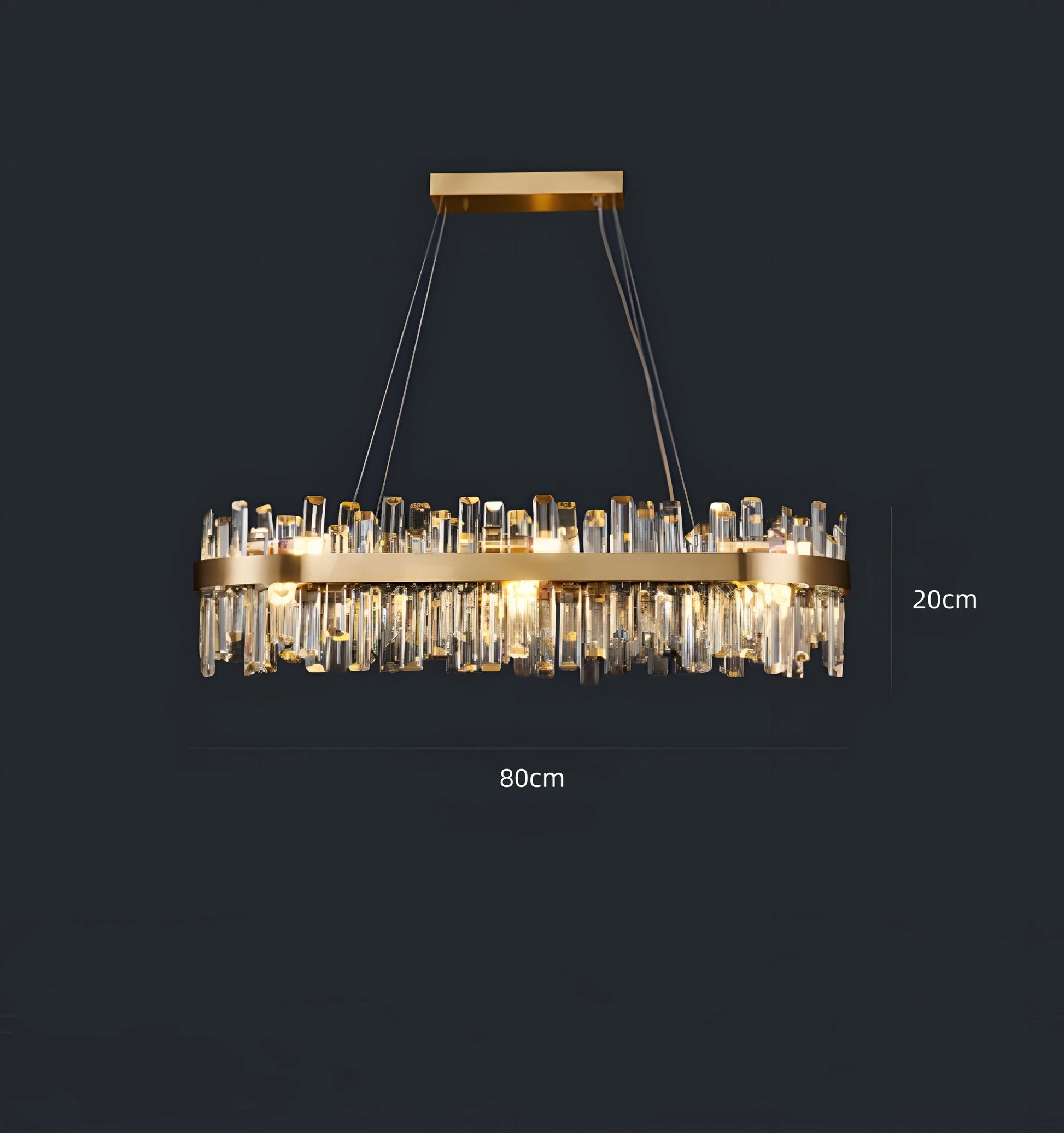 Kate Royal Crystal Chandelier - Auraolight