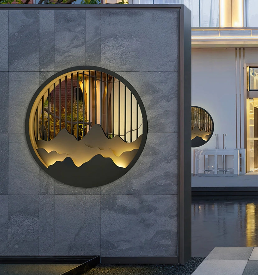 Mountain Outdoor Wall Lamp - Auraolight