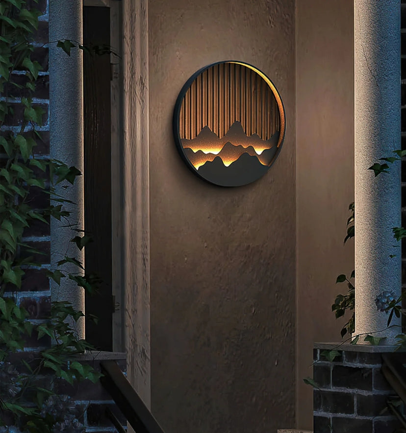Mountain Outdoor Wall Lamp - Auraolight