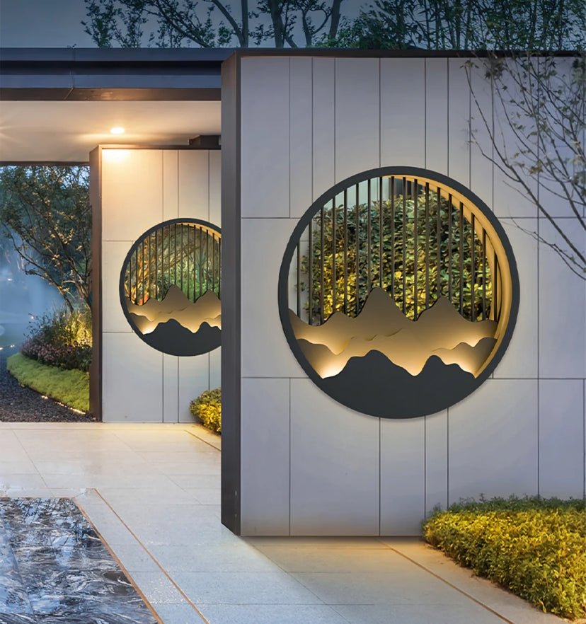 Mountain Outdoor Wall Lamp - Auraolight