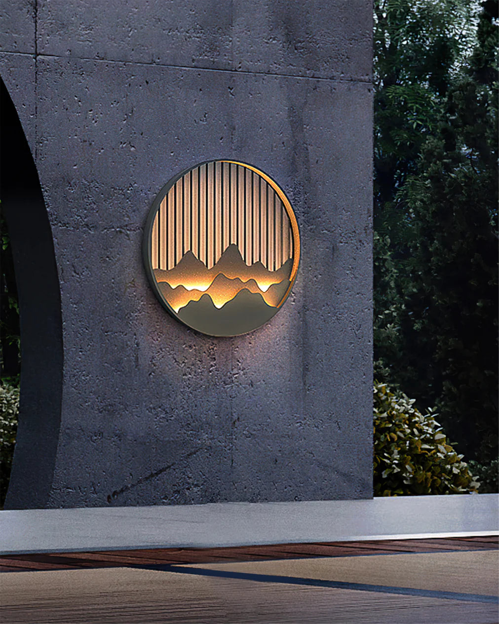 Mountain Outdoor Wall Lamp - Auraolight