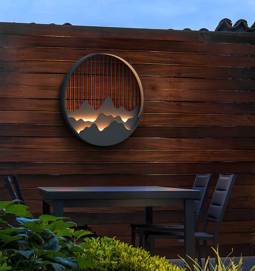 Mountain Outdoor Wall Lamp - Auraolight