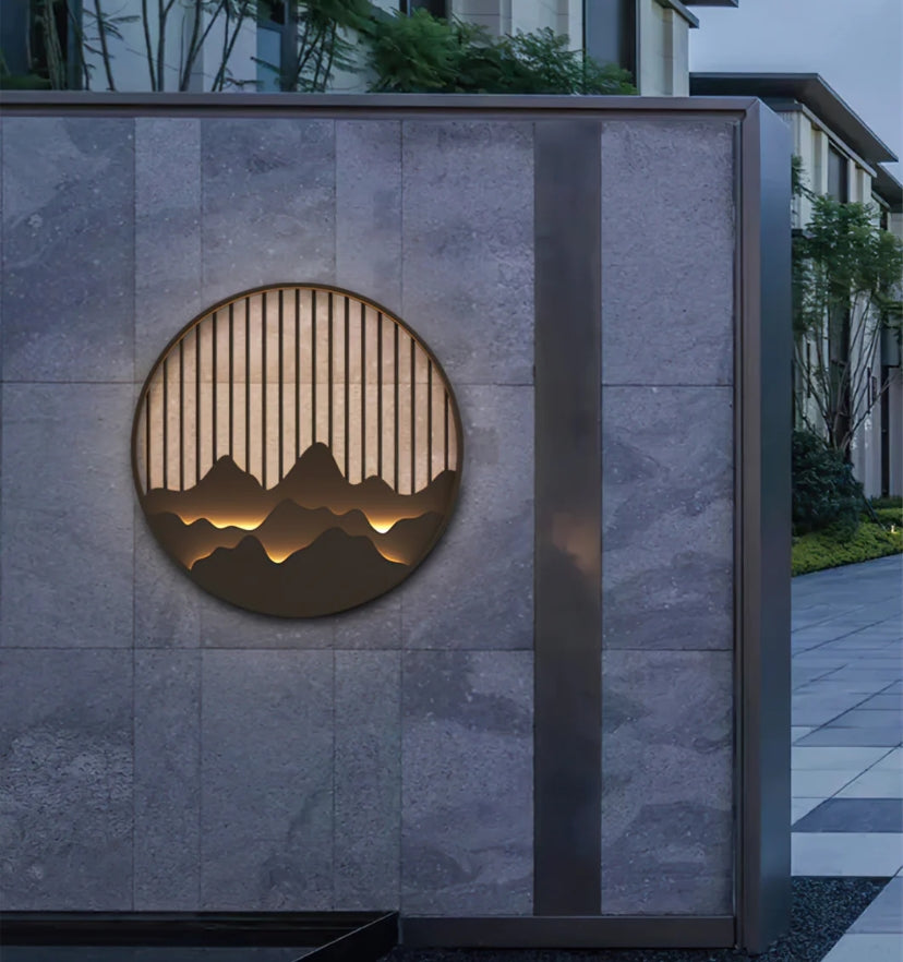 Mountain Outdoor Wall Lamp - Auraolight