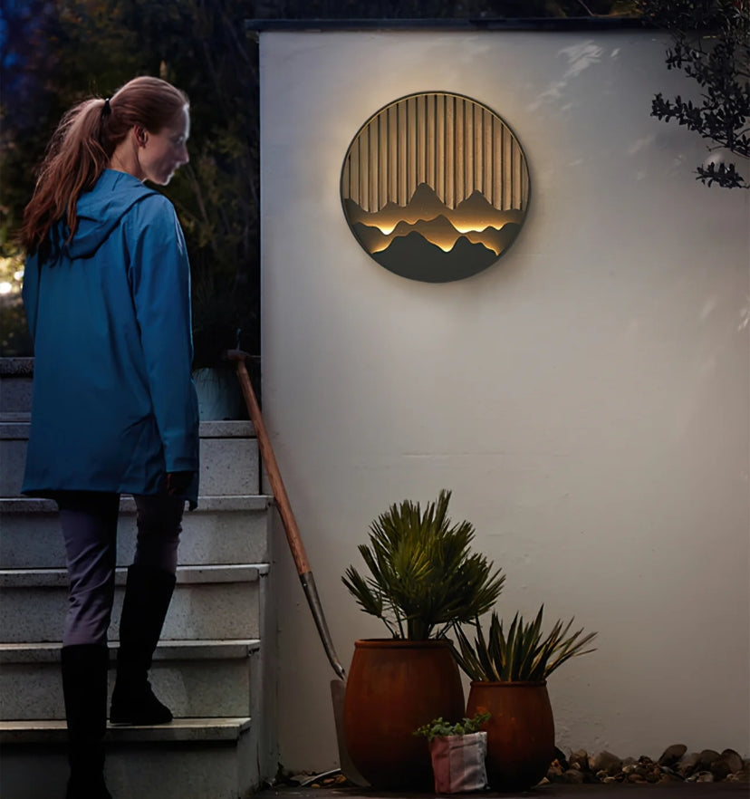Mountain Outdoor Wall Lamp - Auraolight