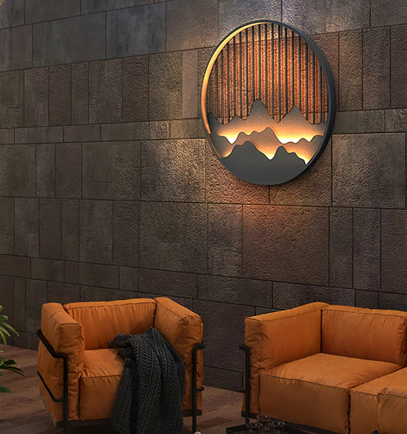 Mountain Outdoor Wall Lamp - Auraolight