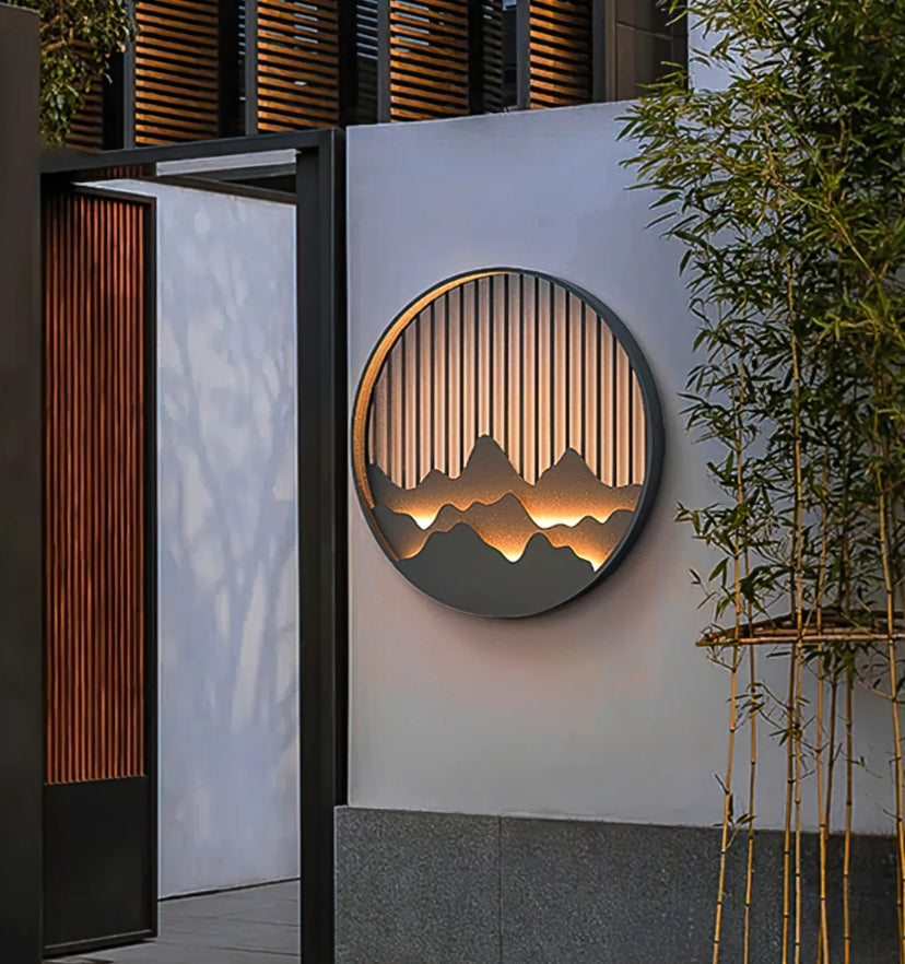 Mountain Outdoor Wall Lamp - Auraolight