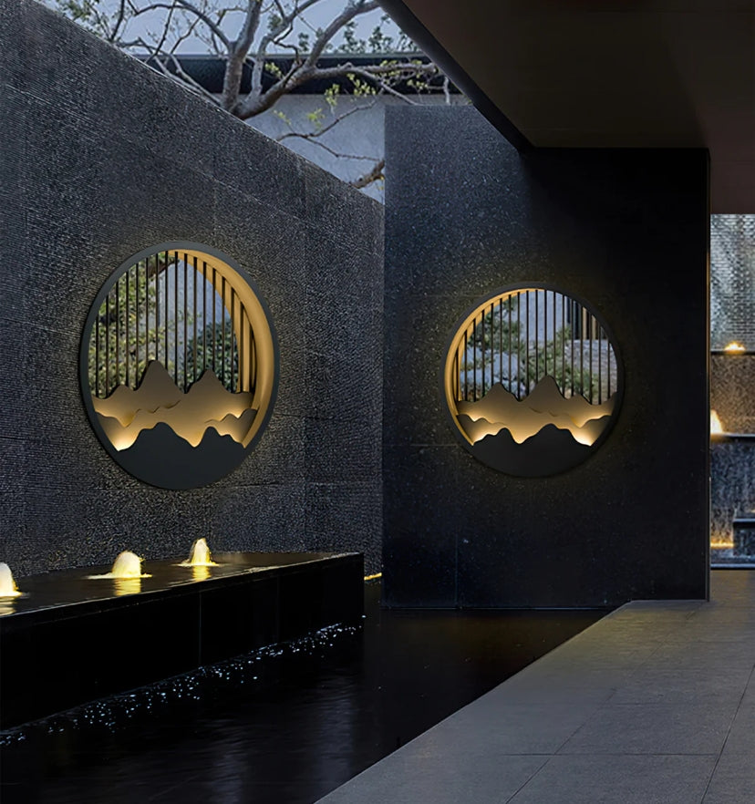 Mountain Outdoor Wall Lamp - Auraolight