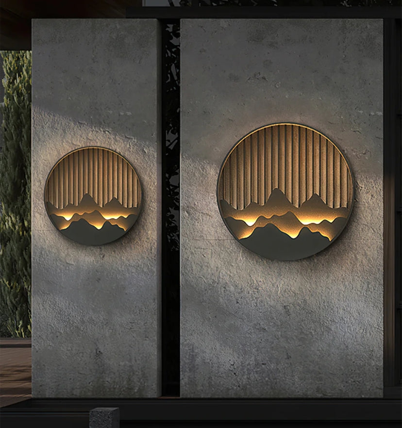 Mountain Outdoor Wall Lamp - Auraolight