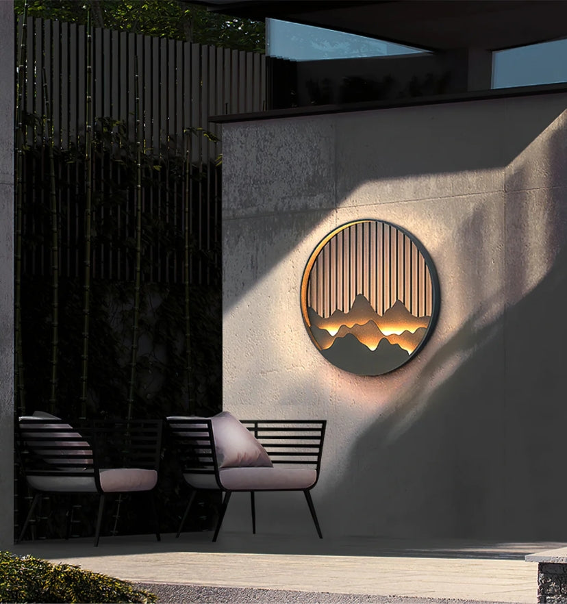 Mountain Outdoor Wall Lamp - Auraolight