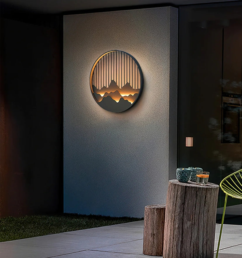 Mountain Outdoor Wall Lamp - Auraolight