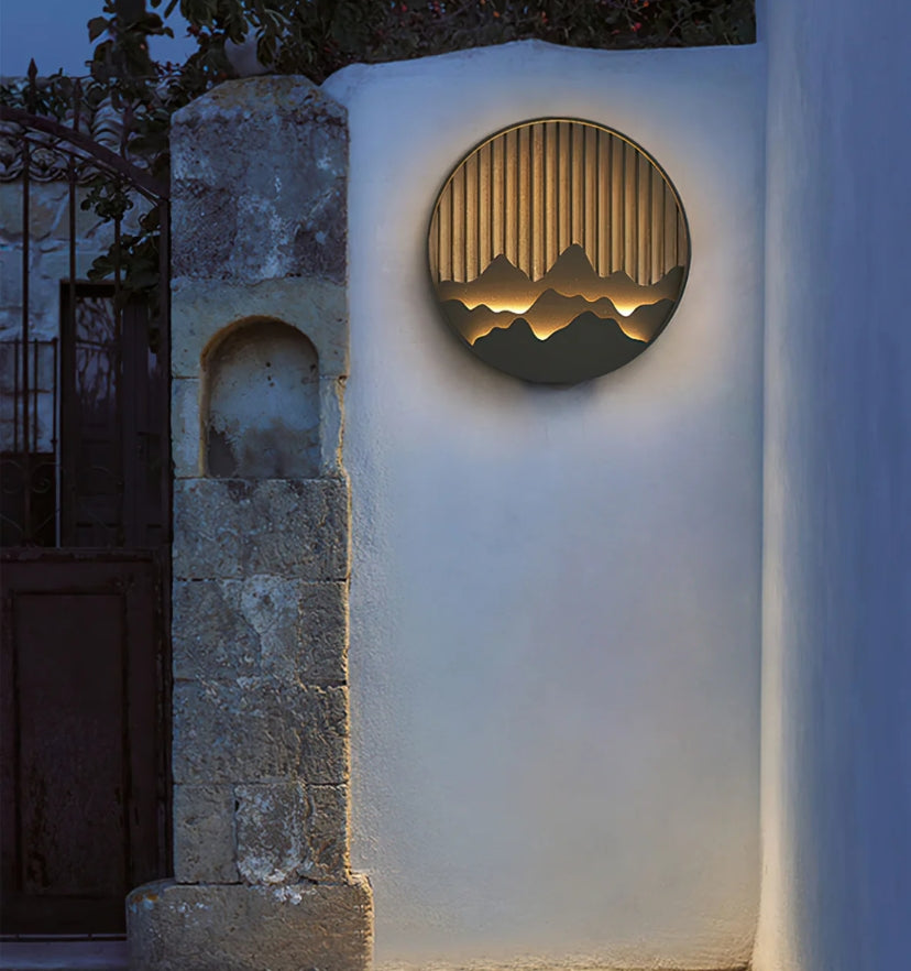 Mountain Outdoor Wall Lamp - Auraolight