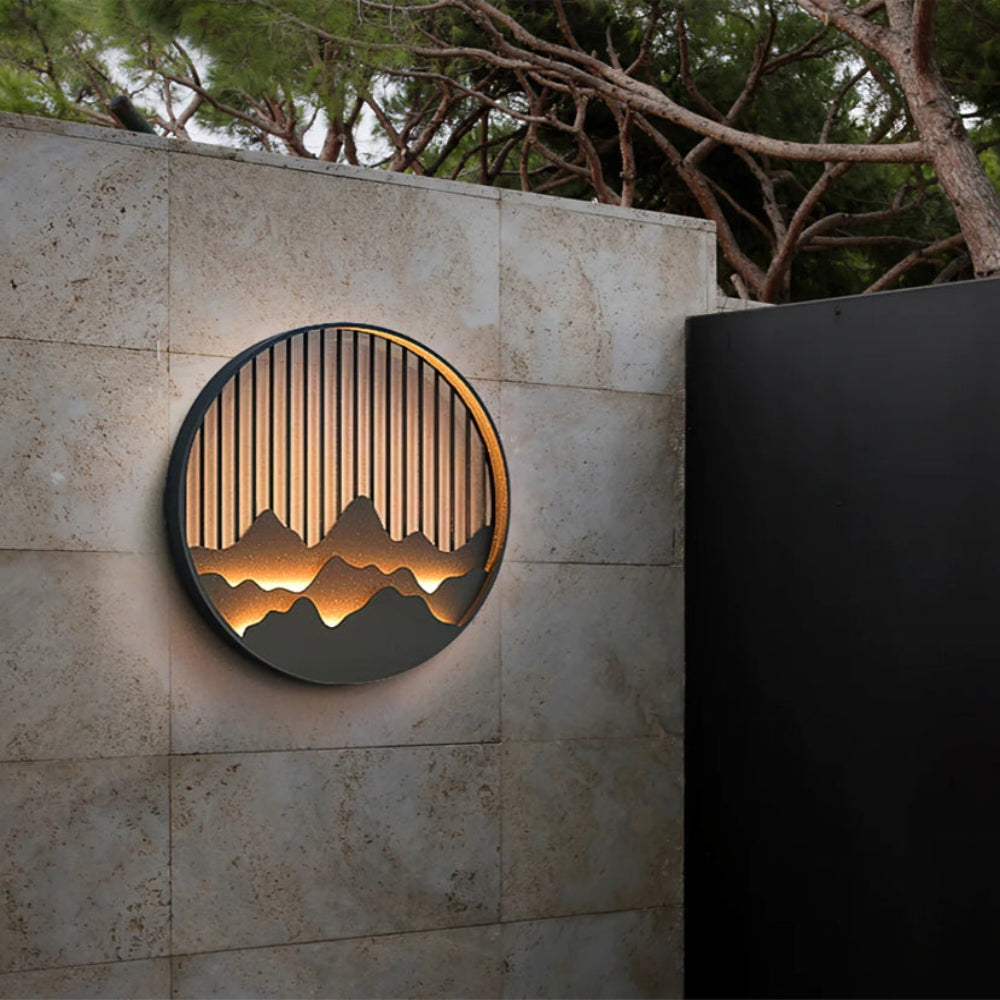 Mountain Outdoor Wall Lamp - Auraolight