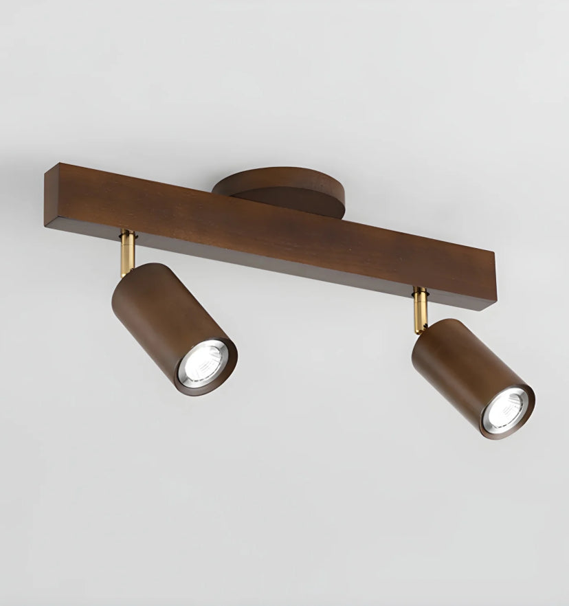 Natural Wood Beam Spotlight Light - Auraolight
